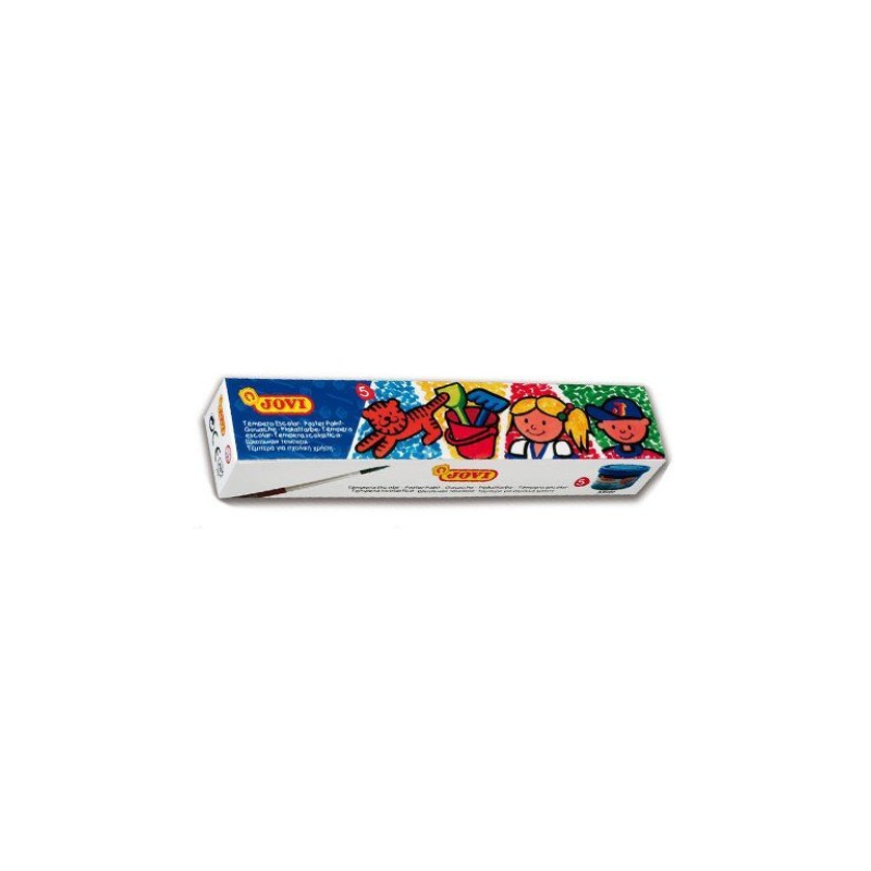 SET TEMPERA 5 BUC 35 ML CULORI DIV+PENSULA JOVI SET TEMPERA 5 BUC 35 ML CULORI DIV+PENSULA JOVI