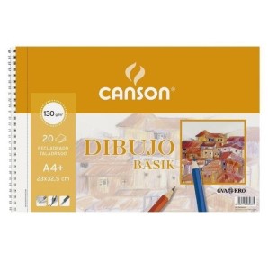 BLOC DE DESEN BASIK A4+ 130GR CANSON 20C