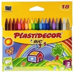 CUTIE CU 18 CREIOANE CERATE PLASTIFIATE BIC KIDS