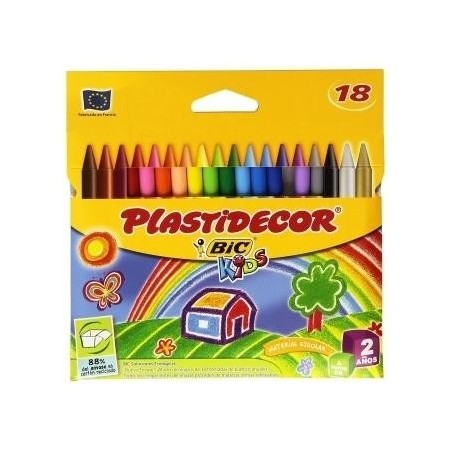CUTIE CU 18 CREIOANE CERATE PLASTIFIATE BIC KIDS