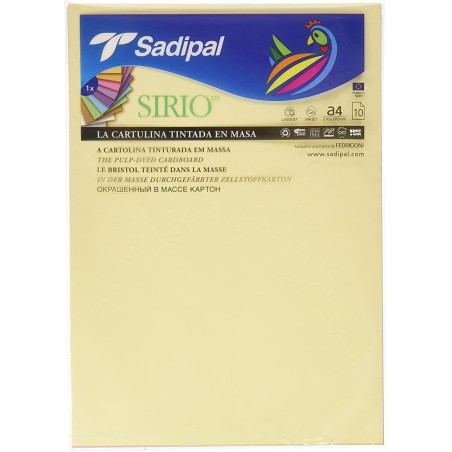 CARTON CULORI PASTEL A4 10 C SADIPAL