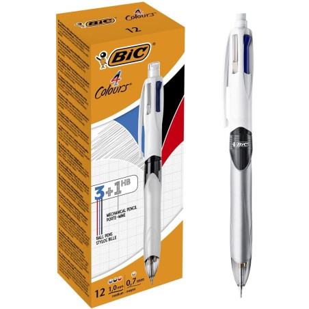 PIX 4 CULORI 3 IN 1 CU CREION MECANIC 0,7MM BIC