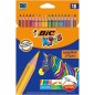 SET 18 CREIOANE COLORATE BIC EVOLUTION STRIPES