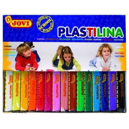 PLASTILINA 150 G DIVERSE CULORI JOVI