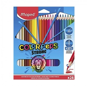 SET 24 CREIOANE COLORATE COLORPEPS STRONG MAPED