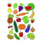 STICKERE FRUCTE/LEGUME APLI