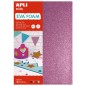GOMA EVA SCLIPICI ALB, NEGRU, ROZ, ALBASTRU 4C A4 APLI