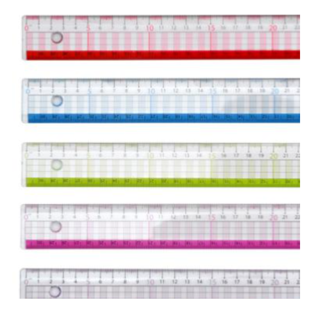 RIGLA 30 CM EASY OFFICE BOX