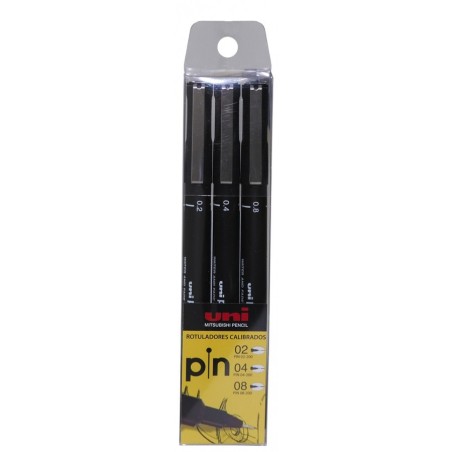 PIGMENT LINER (0,2-0,4-0,8 MM) UNI-BALL