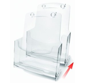 SUPORT PLIANTE A5 101X173X197MM CAPAC 400 FOI DE 80G ARDA