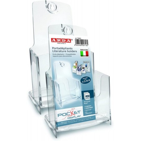 SUPORT PLIANTE 1/3  A4  101X117X195MM CAPAC 400 FOI DE 80G ARDA