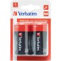 BATERIE ALCALINA C-LR20 BLISTER 2 BUC VERBATIM