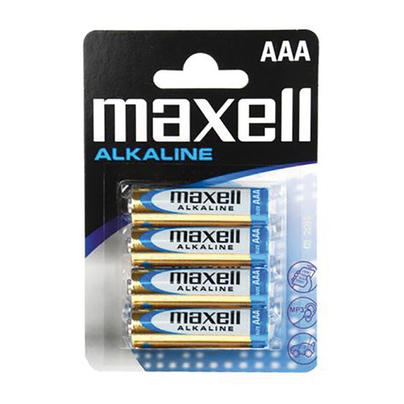 MAXELL BATERIE ALCALINA AAA LR03 BLISTER 4 BUC