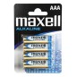 MAXELL BATERIE ALCALINA AAA LR03 BLISTER 4 BUC