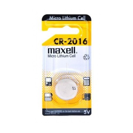 MAXELL BATERIE ROTUNDA LITIU CR2016 3V BLISTER 1 BUC