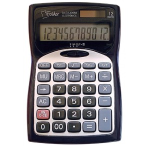 CALCULATOR DE BIROU  12 DIGITI FOLDER MEDIU