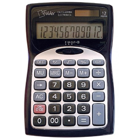 CALCULATOR DE BIROU  12 DIGITI FOLDER MEDIU