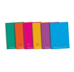 CAIET MONOCOLOR A4  80F COPERTA PP MATEMATICA LINIAT