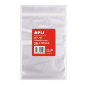 PUNGA ZIP 120X180 MM 100 BUC APLI