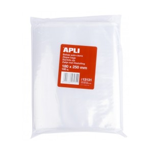 PUNGA ZIP 180X250 MM 100 BUC APLI