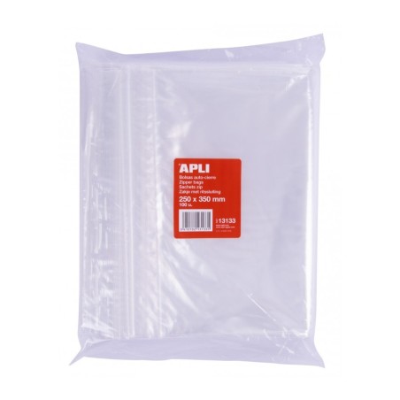 PUNGA ZIP 250X350 MM 100 BUC APLI
