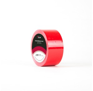 BANDA ADEZIVA COLOR 48MMX63M ROSU
