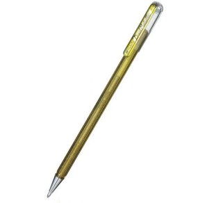 ROLLER PENTEL HYBRID GEL METAL AURIU