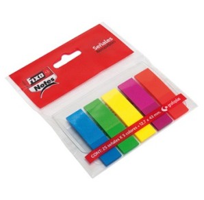 INDEX NEON FIXO 5 CULORI 13X43MM BUC