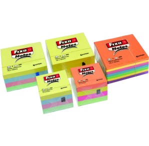 CUB 400 NOTITE AUTOADEZIVE 76X76MM FIXO PASTEL