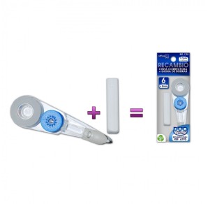 REZERVA BANDA CORECTOARE DUO CU RADIERA OFFICE BOX