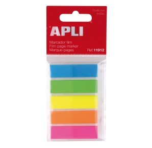 INDECSI 45X12 MM 5 CULORI NEON APLI
