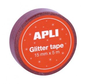 BANDA ADEZIVA CU GLITTER APLI