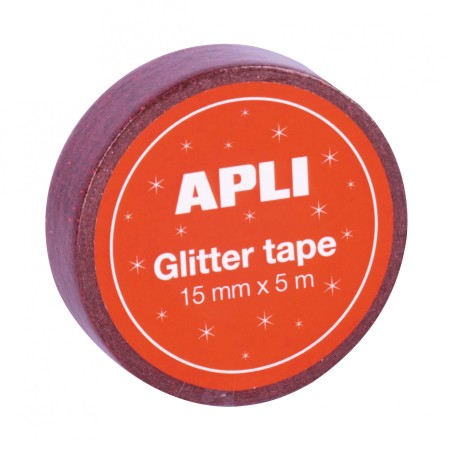 BANDA ADEZIVA CU GLITTER APLI