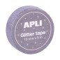 BANDA ADEZIVA CU GLITTER APLI