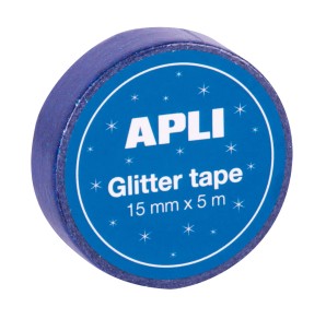 BANDA ADEZIVA CU GLITTER APLI