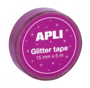 BANDA ADEZIVA CU GLITTER APLI
