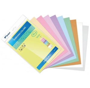 CARTON CULORI PASTEL A3 185G 10C FABRISA