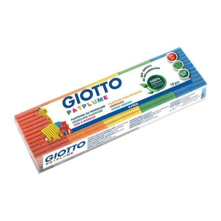 PLASTILINA PATPLUME CARE NU SE USUCA 10X50 G GIOTTO