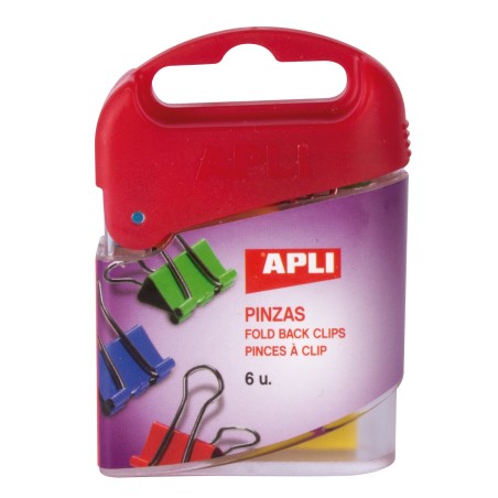 CLIPSURI DIV CULORI 19 MM 6 BUC APLI