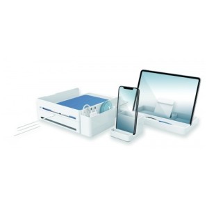 ORGANIZATOR BIROU MULTIFUNCTIONAL ALB OFFICE BOX