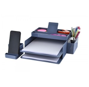 ORGANIZATOR BIROU MULTIFUNCTIONAL GRI PETROL OFFICE BOX