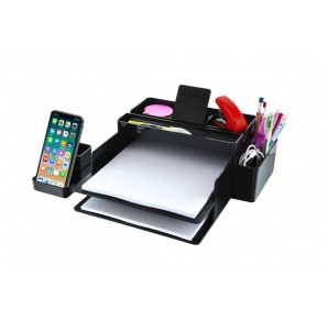 ORGANIZATOR BIROU MULTIFUNCTIONAL NEGRU OFFICE BOX