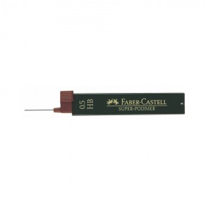 MINE SUPER-POLYMER FABER-CASTELL 0,5 MM HB