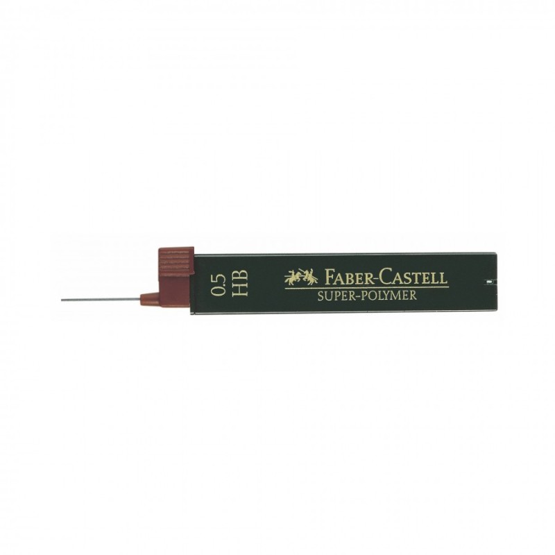 MINE SUPER-POLYMER FABER-CASTELL 0,5 MM HB