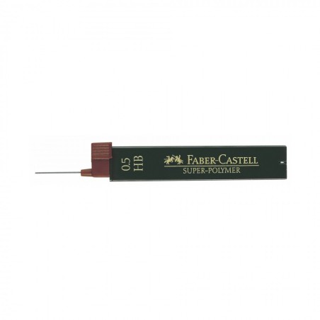 MINE SUPER-POLYMER FABER-CASTELL 0,5 MM HB