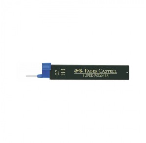 MINE SUPER-POLYMER FABER-CASTELL 0,7 MM HB