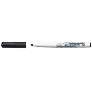 MARKER TABLA BIC VELLEDA 1741 VARF ROTUND NEGRU