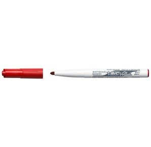 MARKER TABLA BIC VELLEDA 1741 VARF ROTUND ROSU