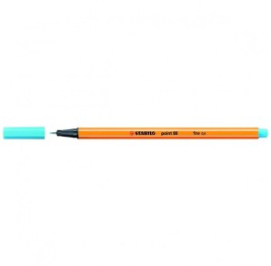 LINER VARF DE FIBRA STABILO POINT 88 ALBASTRU CER