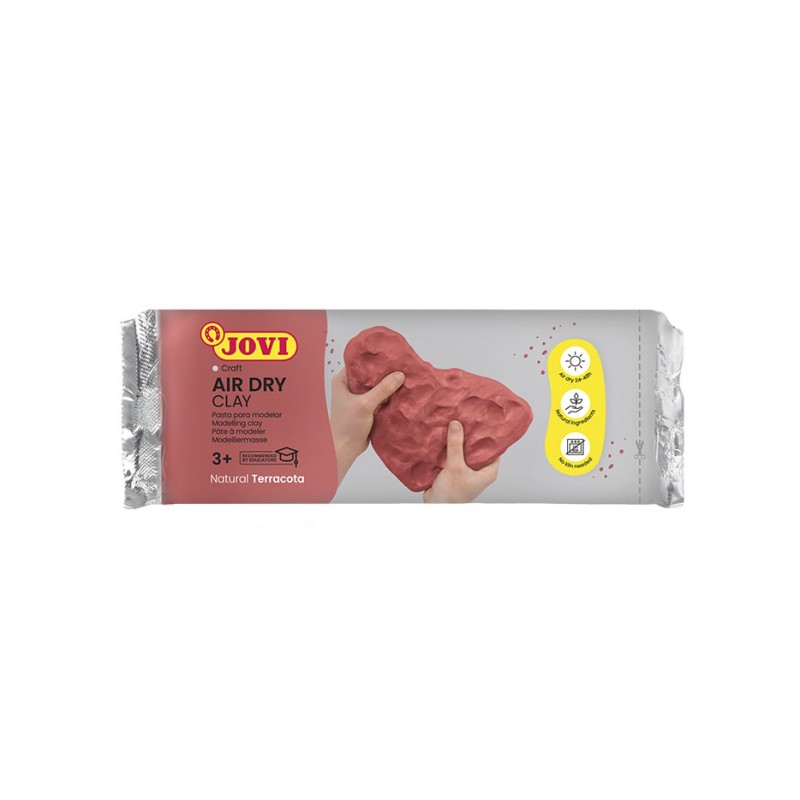 PASTA MODELAJ AIR DRY 250 GR TERACOTA JOVI PASTA MODELAJ AIR DRY 250 GR TERACOTA JOVI
